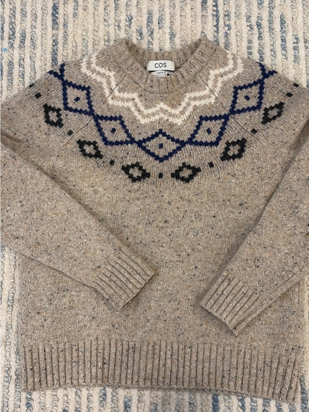COS Fair Isle Wool Sweater